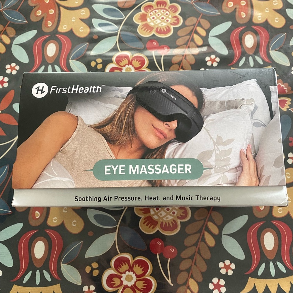 FirstHealth Eye Massager music and heat therapy
